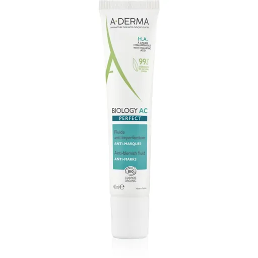 A-Derma Biology AC Perfect fluid pre zmiešanú až mastnú pokožku 40 ml