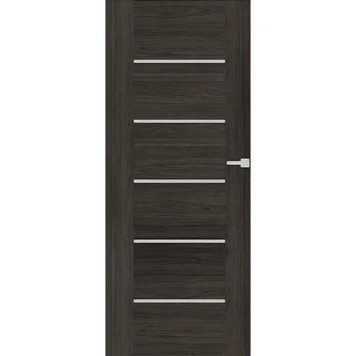 Interiérové dvere Naturel Aura ľavé 80 cm brest antracit AURAJA80L