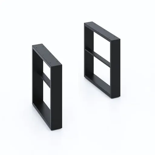 Podnož ku konferenčnému stolíku ROMEO COFFEE (set 2 ks) čierna ROMEOCOFFEEC