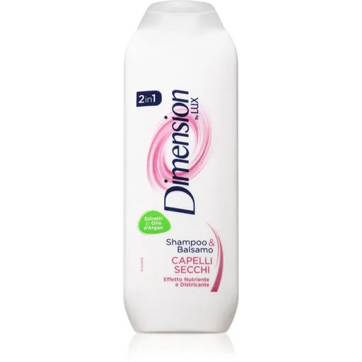Dimension by Lux 2in1 šampón a kondicionér 2 v1 pre suché vlasy 250 ml