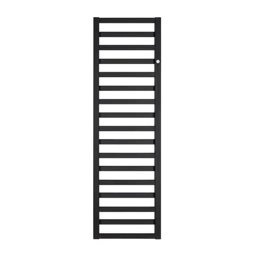 HOPA Poppy kombinovaný radiátor 131x60 cm čierny matný RADPPY601331SP