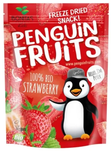 BONITAS BIO Penguin Fruits Jahoda 10 g