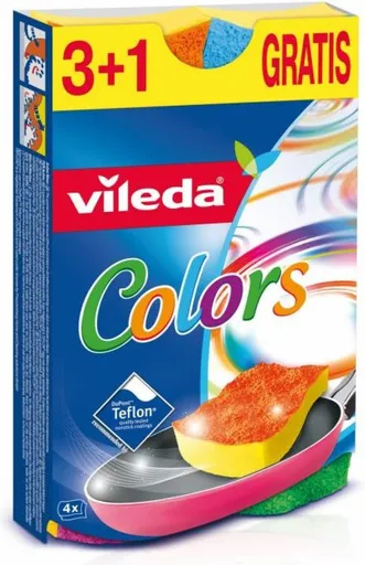 PUR ACTIVE COLORS HUBIČKA 3+1KS VILEDA