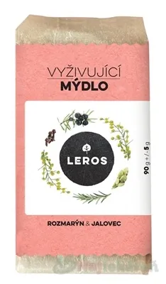 LEROS VYŽIVUJÚCE MYDLO ROZMARÍN & BORIEVKA tuhé mydlo 90 g