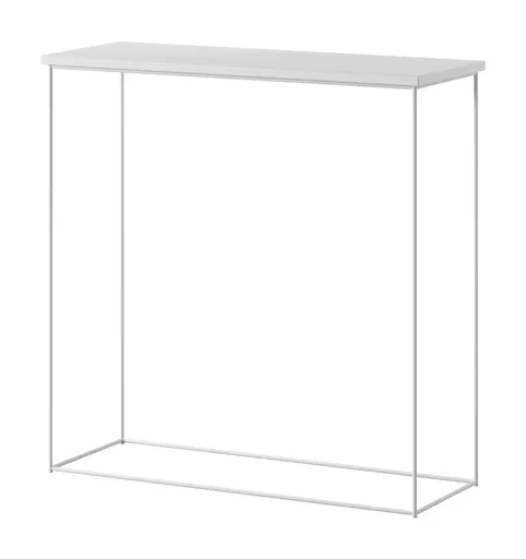 ArtAdrk Príručný stolík MILAN | biele nohy Farba: Biela