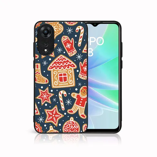 MY ART Kryt s vianočným dizajnom Oppo A78 CHRISTMAS (069)