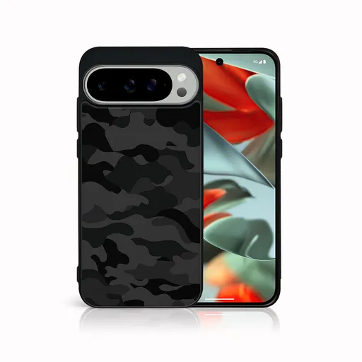 MY ART Ochranný kryt pre Google Pixel 9 Pro BLACK CAMO (234)