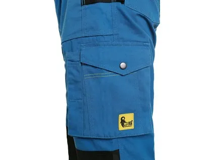 Nohavice CXS STRETCH, pánske, stredne modré-čierne, veľ. 62