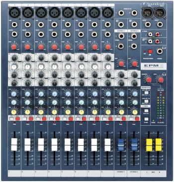 Soundcraft EPM 8 Analógový mixpult