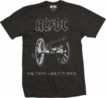 AC/DC Tričko About to Rock Unisex Black M