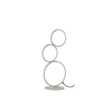 LED stolová lampa Trio Rondo biela 522610331
