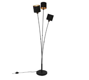 Stojaca lampa Reality Tommy čierna R46333979
