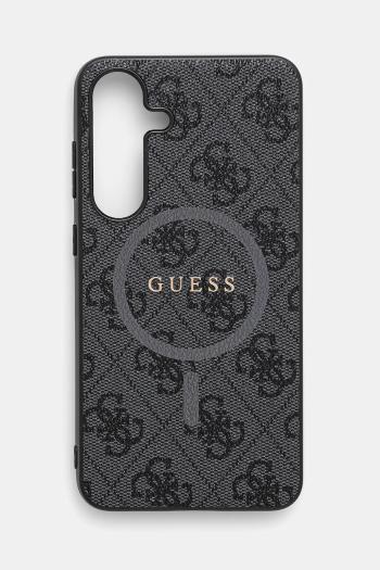 Puzdro na mobil Guess Samsung Galaxy S25+ čierna farba, GUHMS25MG4GFRK