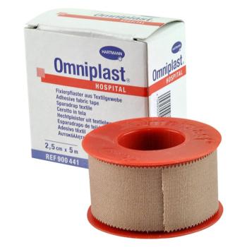 HARTMANN Omniplast náplasť textilná 2,5 cm x 5 m 1 kus ​