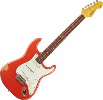 Vintage V6MRFR Firenza Red Elektrická gitara