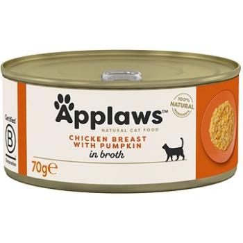 Applaws konzerva Cat kuracie prsia a tekvica 70 g (5060122490412)