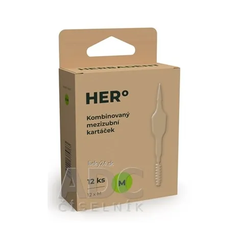 HERBADENT HERo Medzizubná kefka M