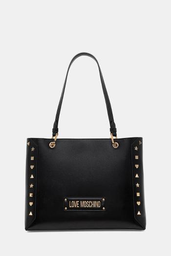 Kabelka Love Moschino čierna farba, JC4269PP0MKH0000