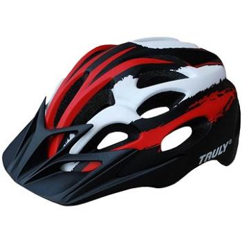 Cyklo prilba TRULY FREEDOM red/black/white