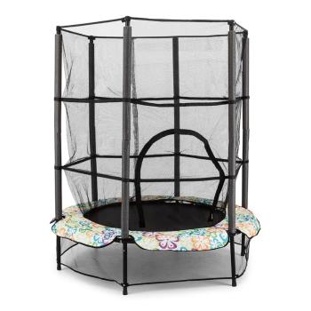 KLARFIT Rocketkid, trampolína, Ø140cm, bezpečnostná sieť, bungee pruženie, od 3 rokov