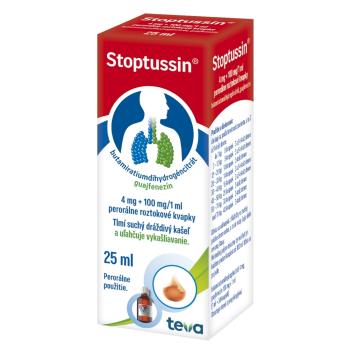 STOPTUSSIN perorálne roztokové kvapky 25 ml