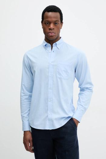 Košeľa United Colors of Benetton regular, s golierom button-down, 5KFHUQ05R