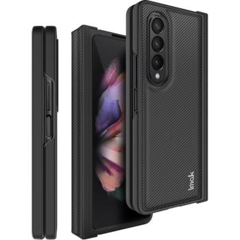 IMAK CARBON Ochranný obal pre Samsung Galaxy Z Fold4 5G čierny