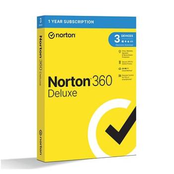 Norton 360 Deluxe 25GB, 1 používateľ, 3 zariadenia, 12 mesiacov (elektronická licencia) (21405802) + ZDARMA Inštalácia na diaľku Alza služby - online instalace