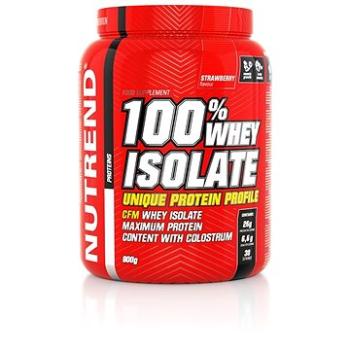 Nutrend 100 % Whey Isolate, 900 g, jahoda (8594073179630)