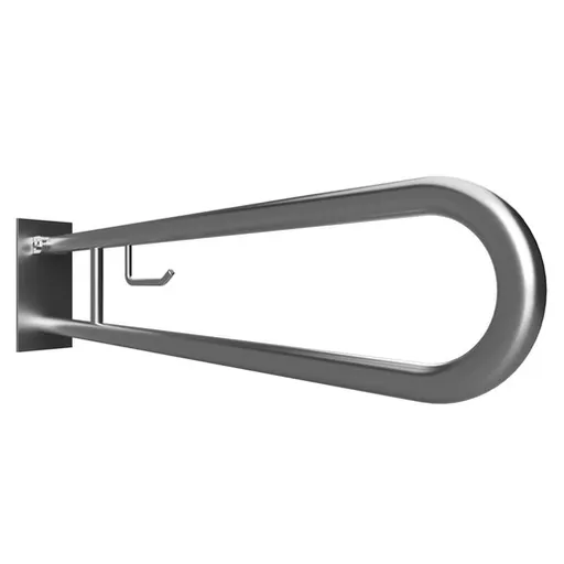 Bemeta Help madlo sklopné, s držiakom toal.pap.nehrdzavejúca oceľ 301407292