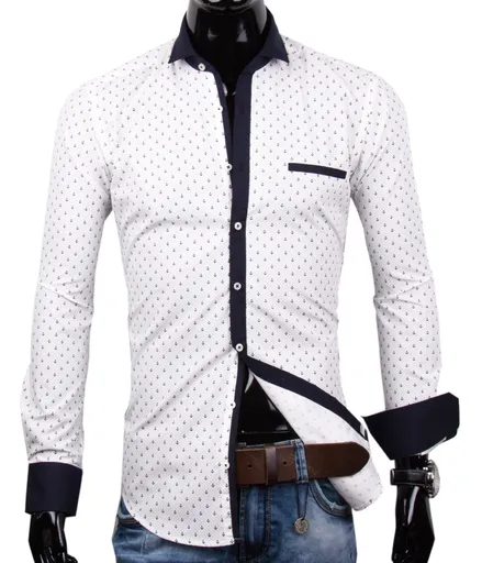 12018-SE-5 Pánska košeľa Di Selentino Saint Tropez - SLIM FIT