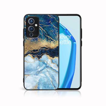 MY ART Ochranný obal OnePlus 9 -BLUE MARBLE (141)