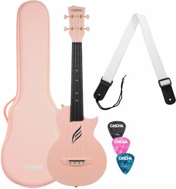 Cascha Carbon Fibre Set Pink Koncertné ukulele