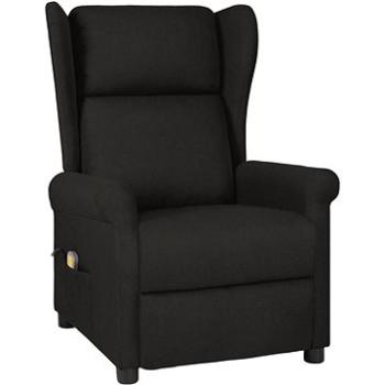 Shumee polohovacie čierne textil, 329651