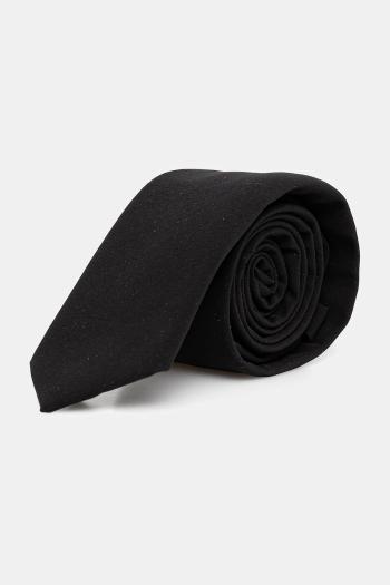Kravata Karl Lagerfeld čierna farba, 553006.805100