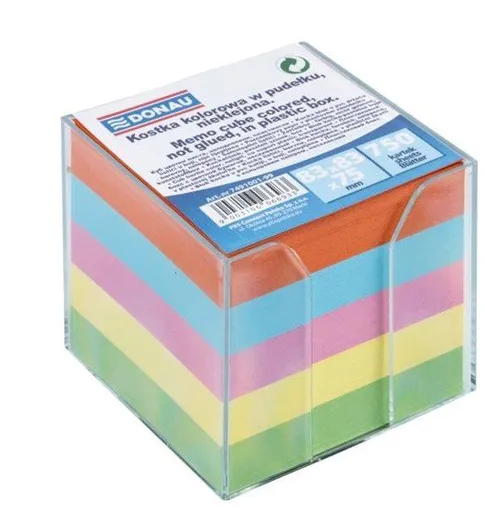 DONAU 83 × 83 mm v krabičke, pastelové (7491001-99)