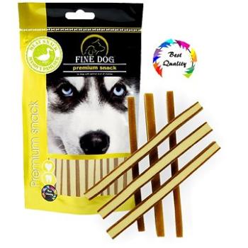 FINE DOG Sandwich strips KAČACIE 80 g (8595657301935)