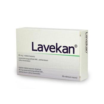 LAVEKAN 80 mg mäkké kapsule 28 ks