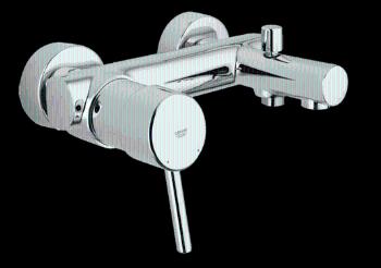 Vaňová batéria GROHE Concetto New bez sprchového setu 150 mm chróm 32211001