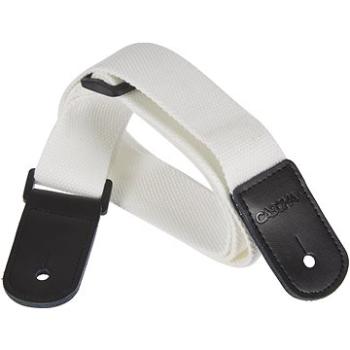 CASCHA Ukulele Strap Poly-Cotton – White (HN224233)