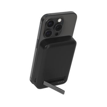Belkin BOOST CHARGE ™ Qi2 Magnetická Bezdrôtová PowerBanka so stojanom, 10000mAh, 15W, čierna