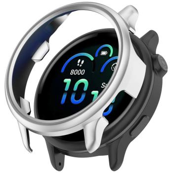 PC HALF COVER Plastový kryt Garmin Vivoactive 6 strieborný