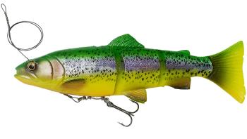 Savage gear gumová nástraha 4d linethru trout slow sink fire trout - 25 cm 180 g