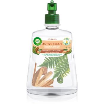 Air Wick Active Fresh Fresh Sandalwood osviežovač vzduchu náhradná náplň 228 ml