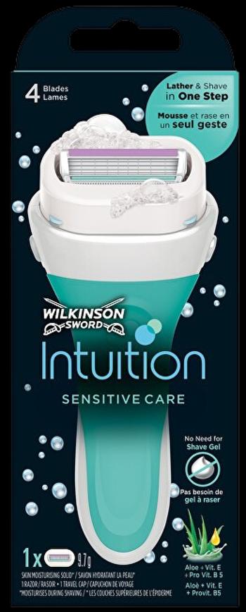 WILKINSON SWORD Holiaci strojček Intuition sensitive care + náhradné hlavy