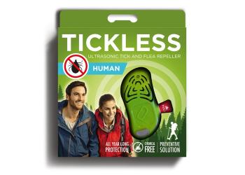 TICKLESS HUMAN ULTRAZVUKOVY ODPUDZOVAC KLIESTOV A BLCH PRE LUDI ZELENY /7022400/