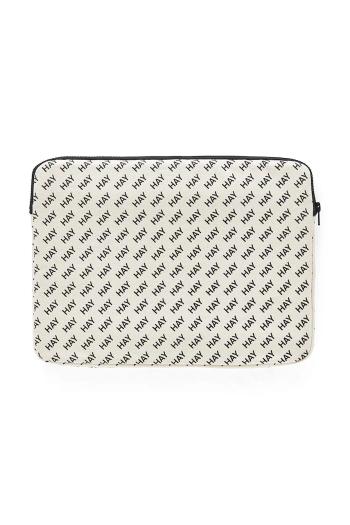 Obal na notebook HAY Logo 35 x 1,5 x 26 cm biela farba