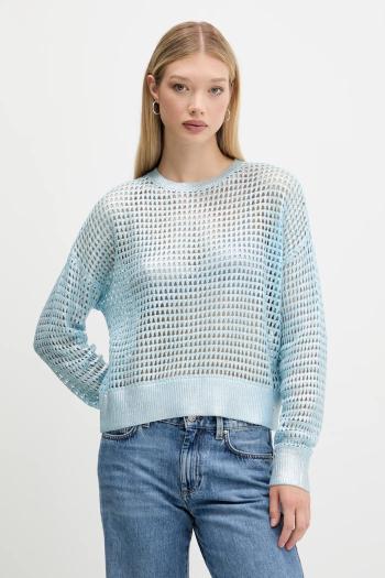 Sveter Desigual WHISTLER modrá farba, ľahký, 25WWJF40