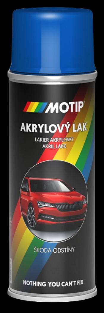 AUTOSPREJ ŠKODA - Farba na auto v spreji AC4628 - modrá iris 0,2 L