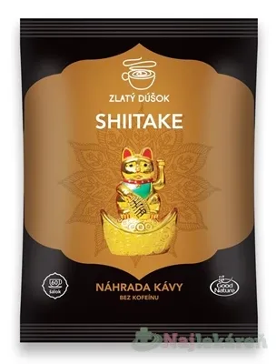 Zlatý dúšok kávovinový nápoj s hubou Shitake 100 g